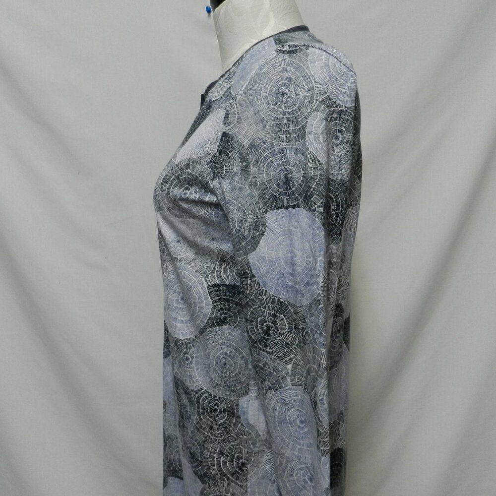 Calida shirt knit Sleepshirt Pajamas V-neck Cotton NEW NWT Size Sz X-Small XS - Picture 8 of 15